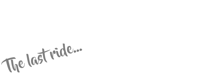 The last ride…